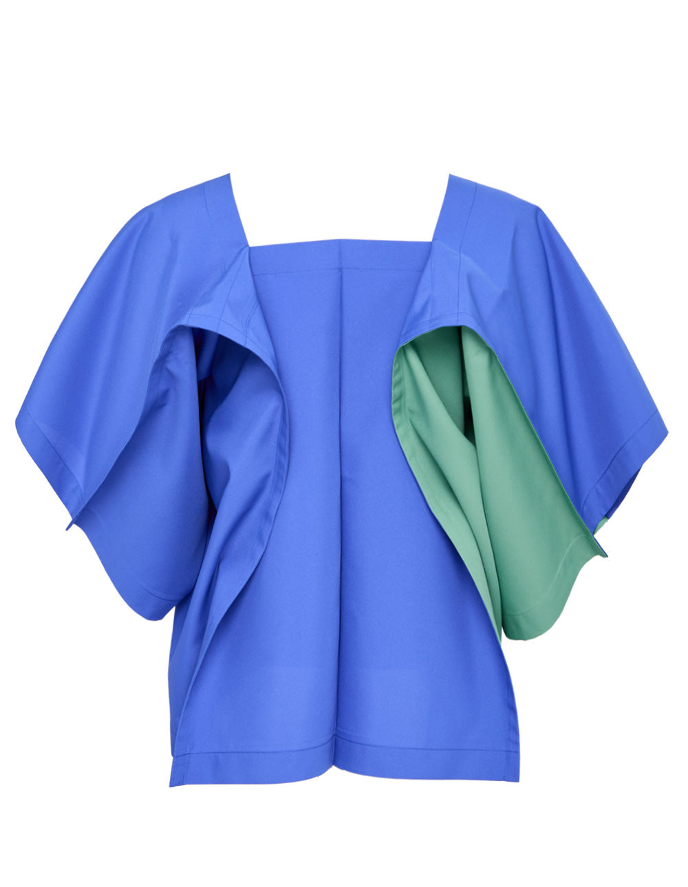 132 5. ISSEY MIYAKE Divisions Woven Top - view 2