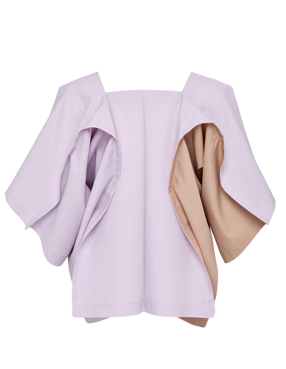 132 5. ISSEY MIYAKE Divisions Woven Top - view 2