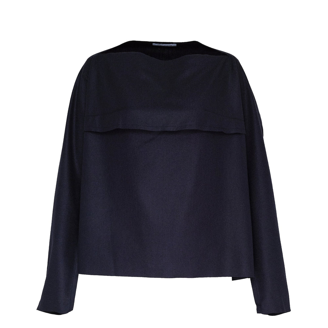 Cleancut Wool Woven Top