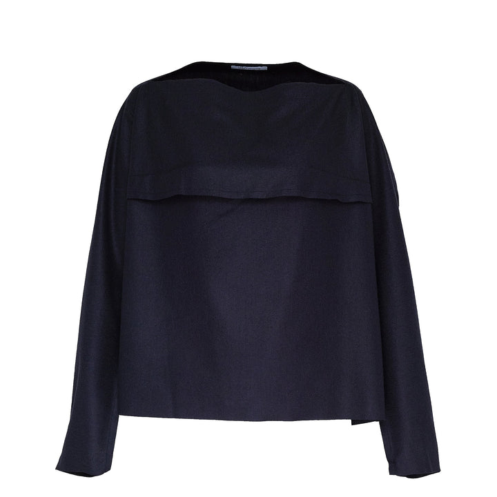 Cleancut Wool Woven Top