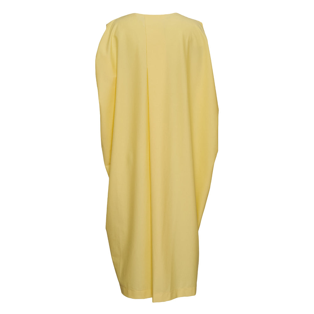 132 5. ISSEY MIYAKE Cross Cut Jersey Knit Dress - view 2