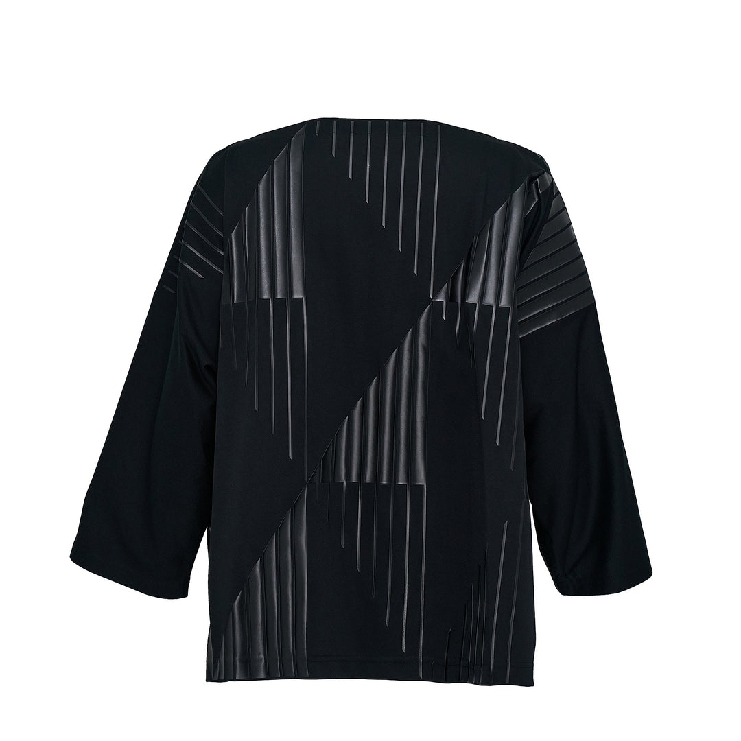 No.4 Resin Print Knit Tops