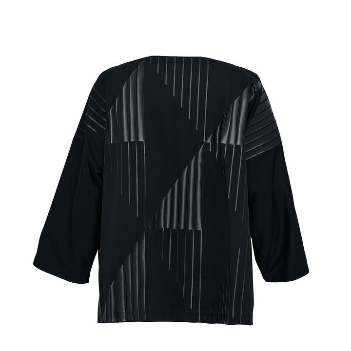 No.4 Resin Print Knit Tops