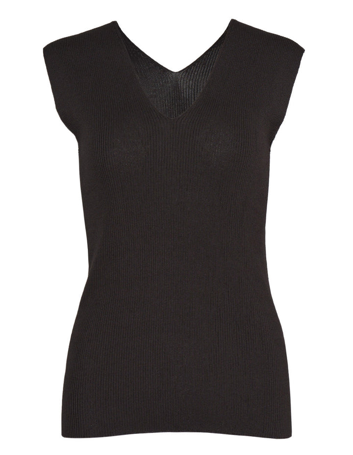 Flat Rib Knit Top