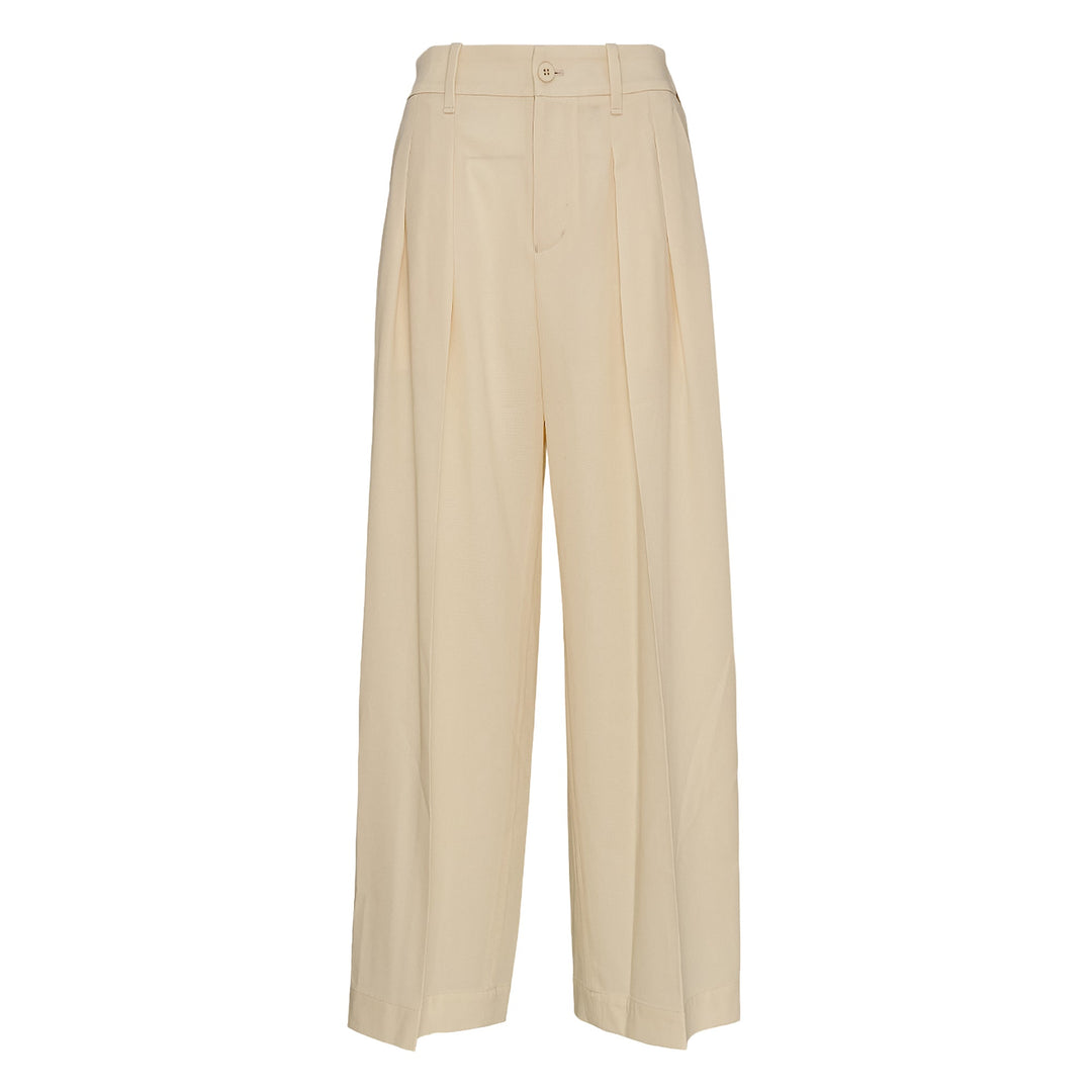 Wool Gabardine Woven Pants