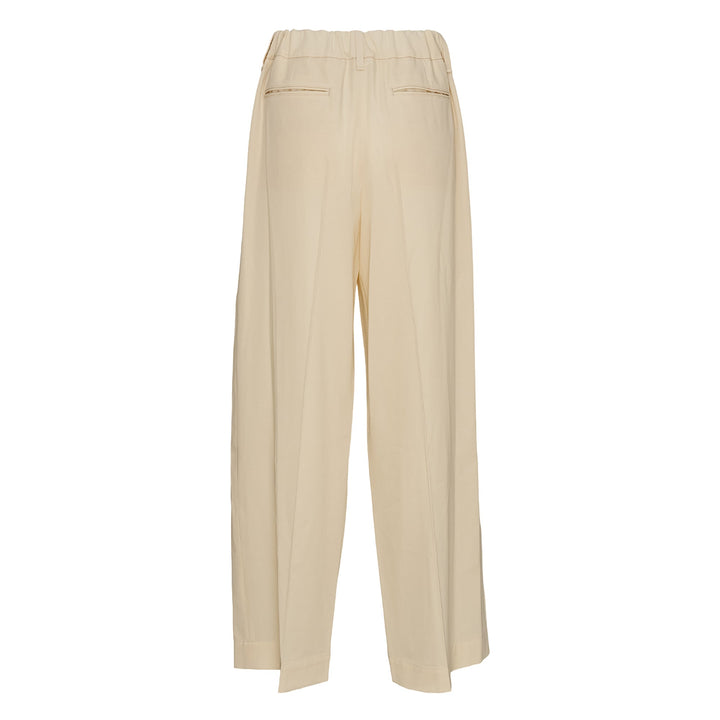 Wool Gabardine Woven Pants