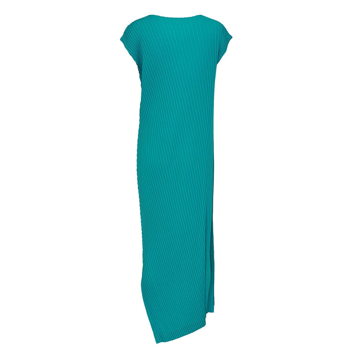 Vigor Pleats Solid Pleated Dress