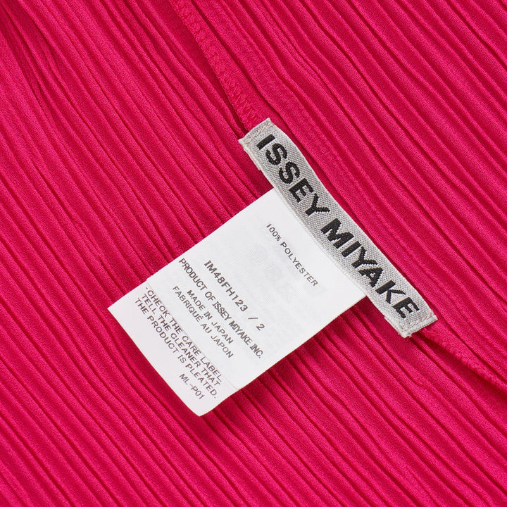 Hatching Pleats Pleated Dress