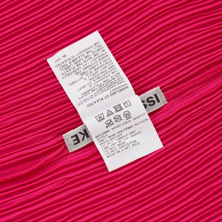 Hatching Pleats Pleated Dress