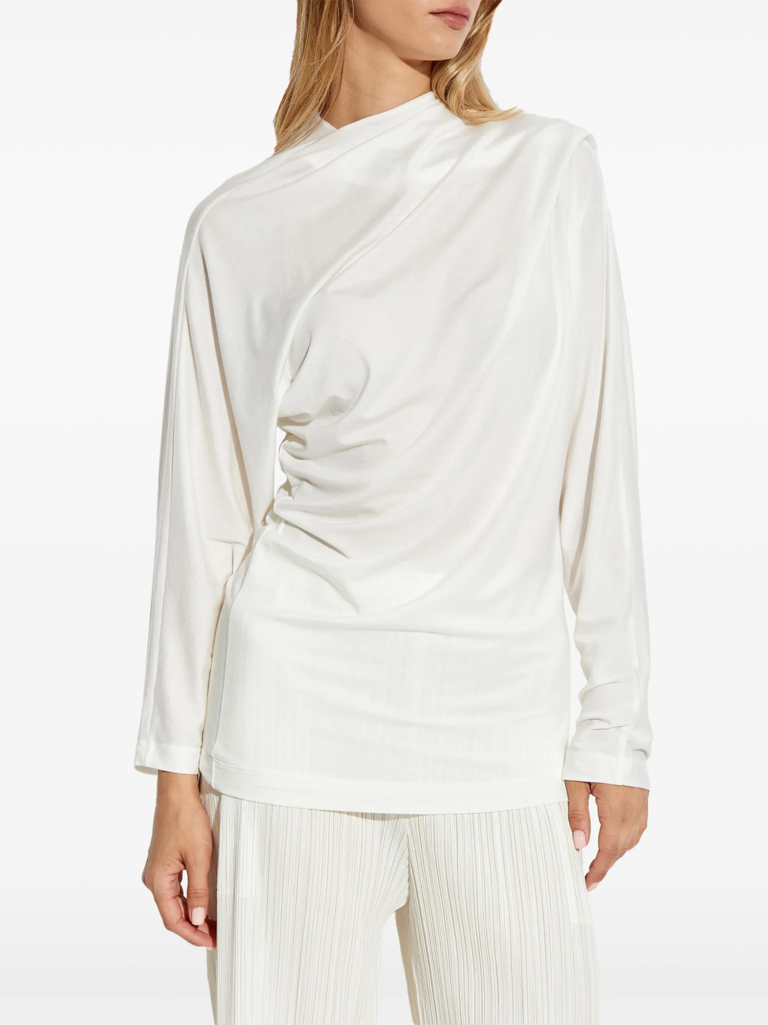 Wind Smooth Jersey Knit Top