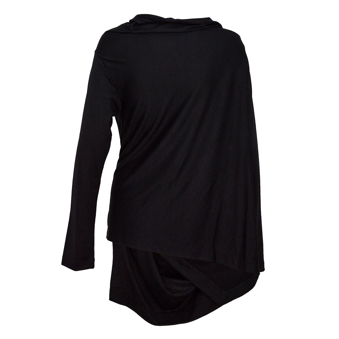 Wrapped Wool Jersey Knit Tops