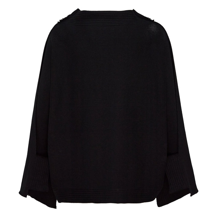 Square Rib Ap Knit Tops