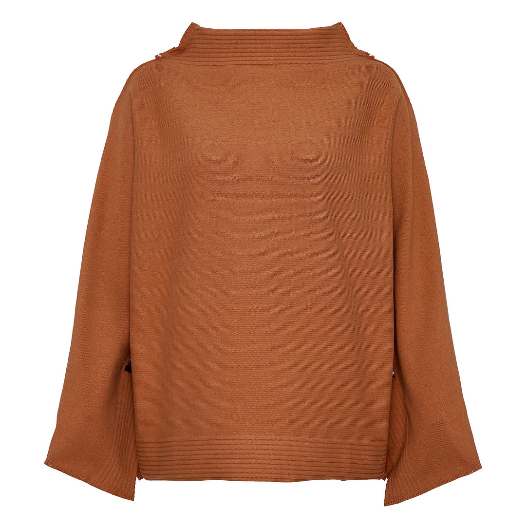 Square Rib Ap Knit Tops