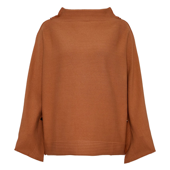 Square Rib Ap Knit Tops