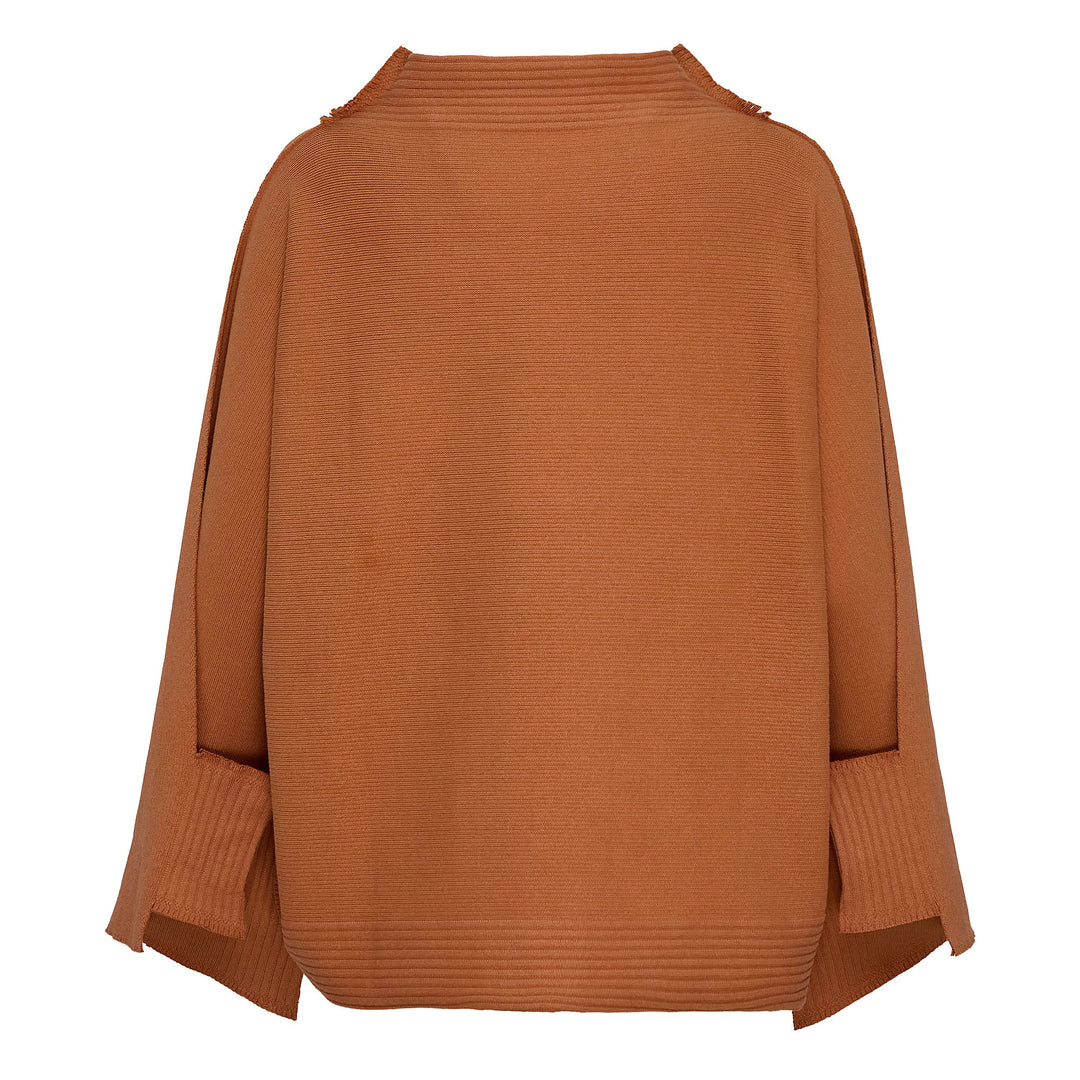 Square Rib Ap Knit Tops