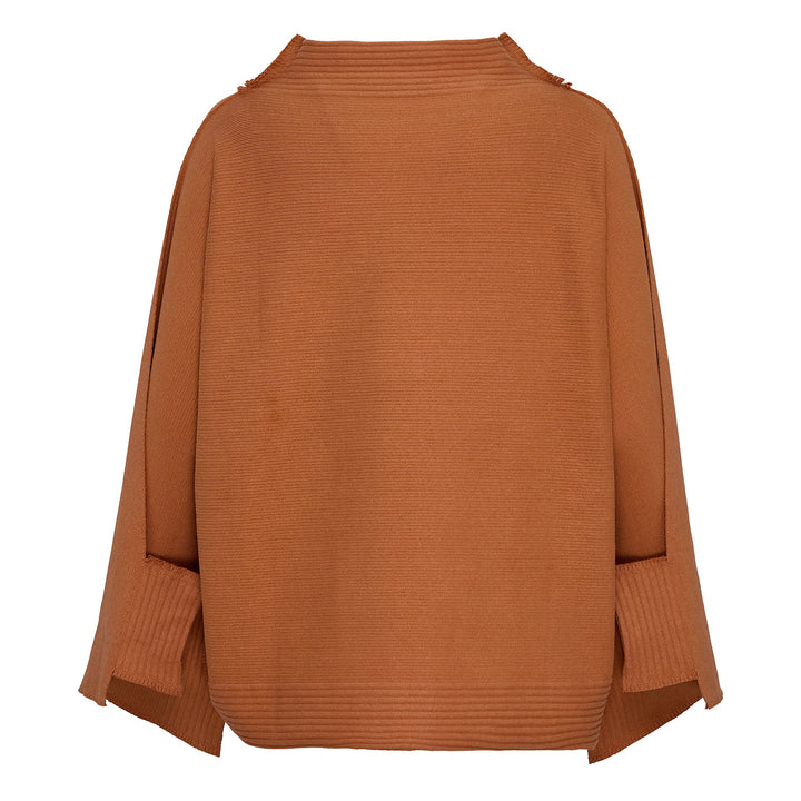 Square Rib Ap Knit Tops