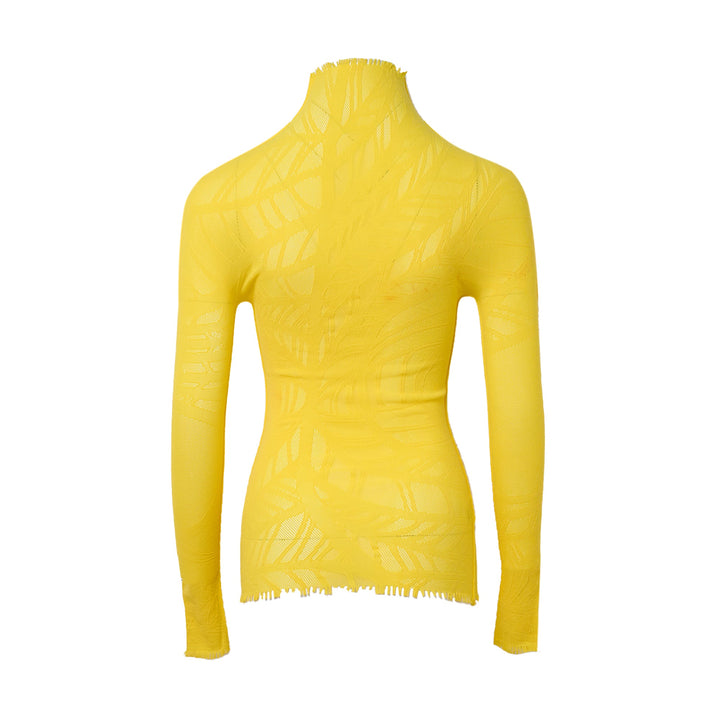 Leaf Body Knit Top
