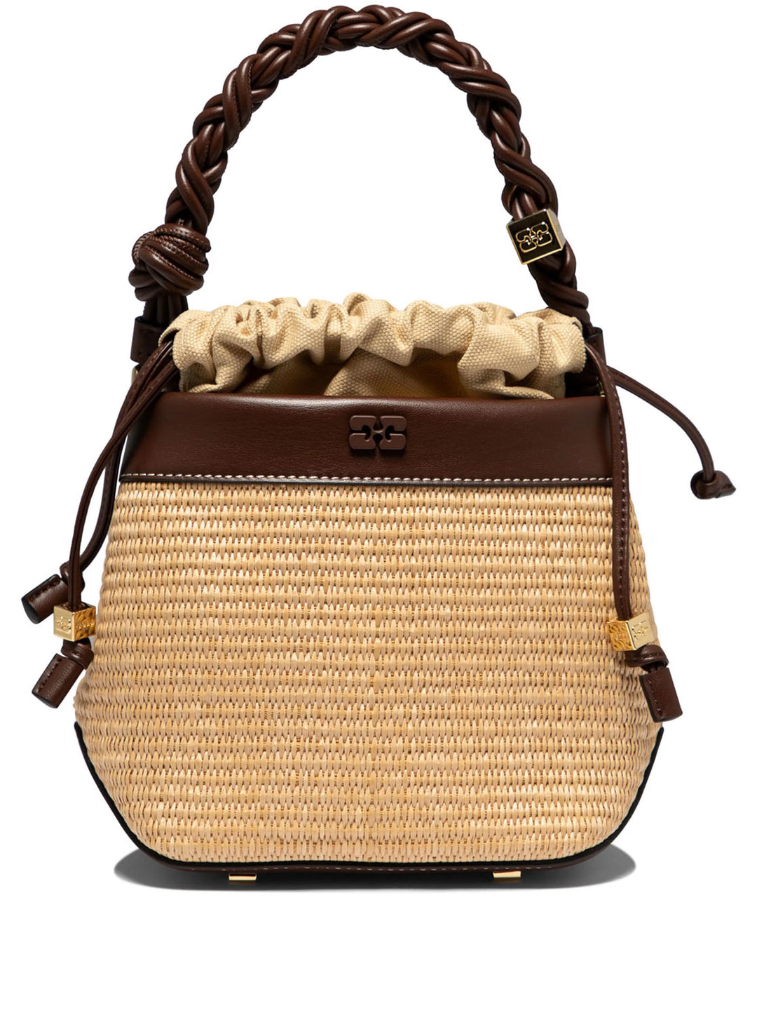 Bou Bucket Bag Raffia