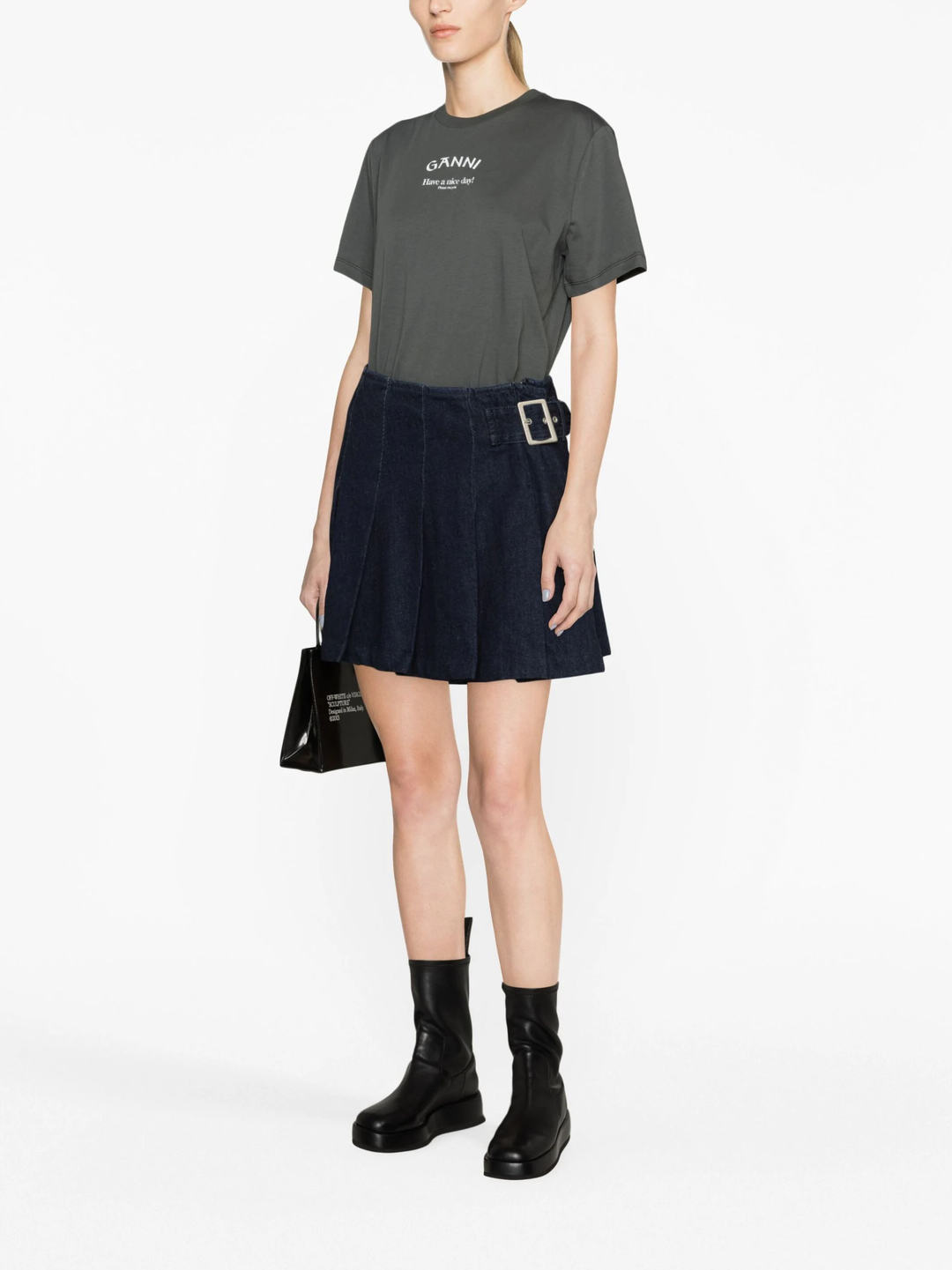 Basic Jersey Ganni Relaxed T-Shirt