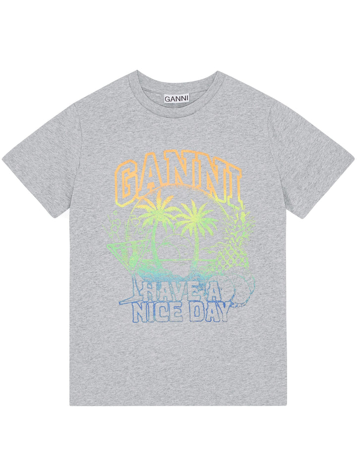 Basic Jersey Holiday Relaxed T-Shirt