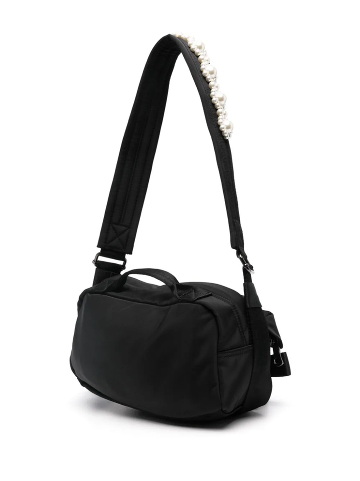 Beaded Classic Bow Crossbody Bag