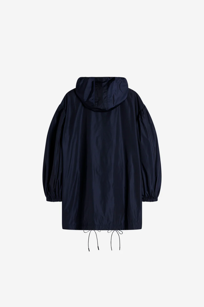 Puff Sleeve Trapeze Parka