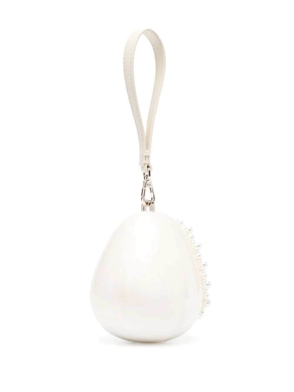 Micro Egg Bag With Pearl