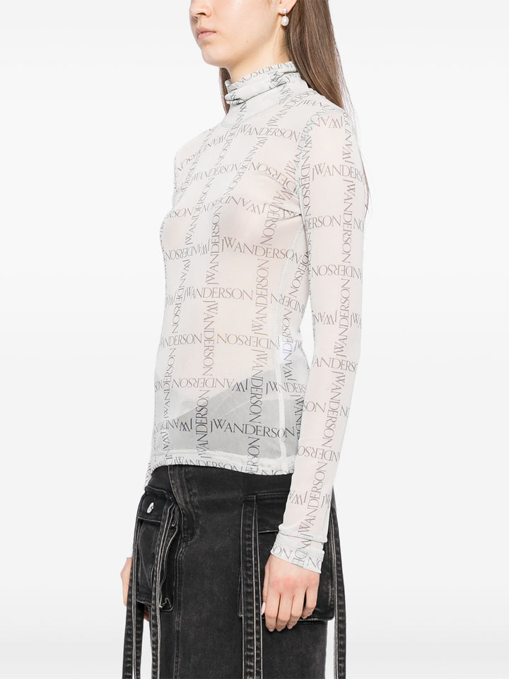 Turtleneck Underpinning Knit Top