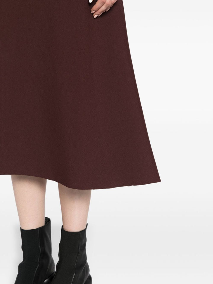 Superfine Viscose Blend Interlock Skirt