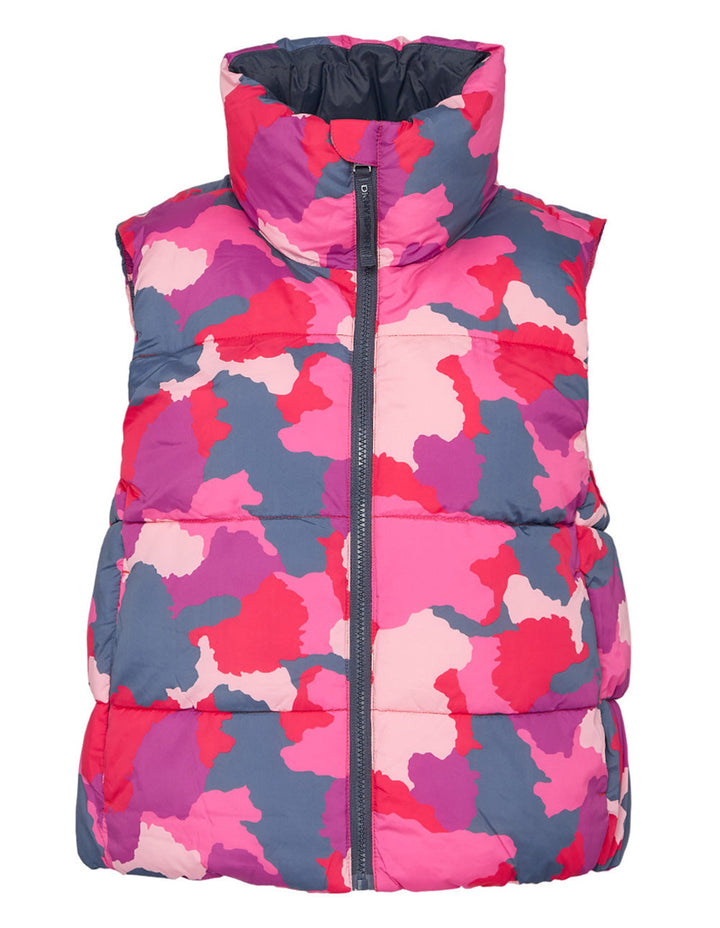 Mock Neck Puffer Vest