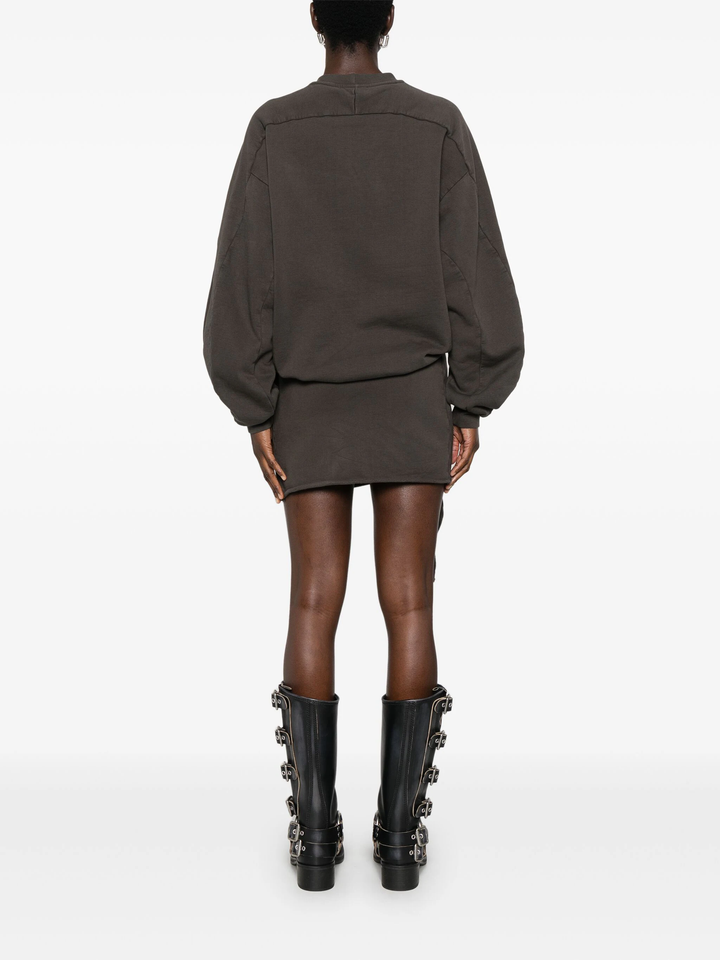 Drape Jersey Mini Dress