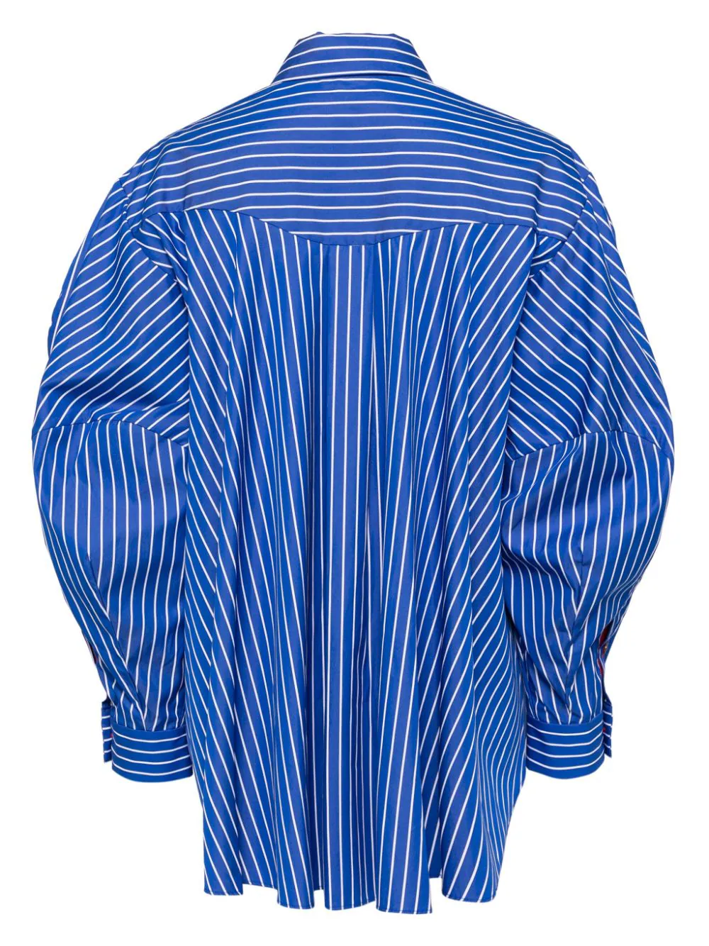 Deformation Striped Shirt