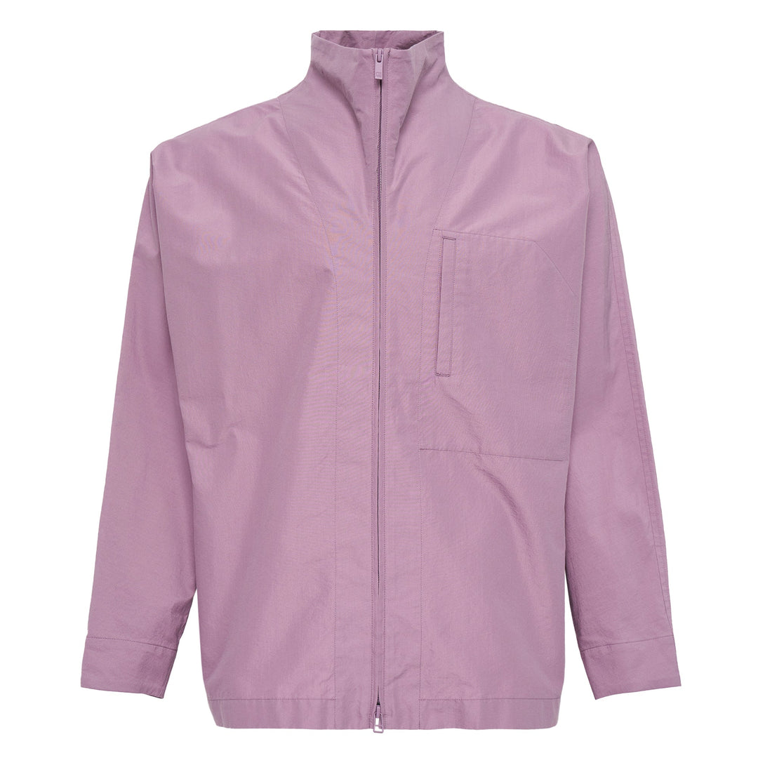 Lavender Zip-Up Shirt
