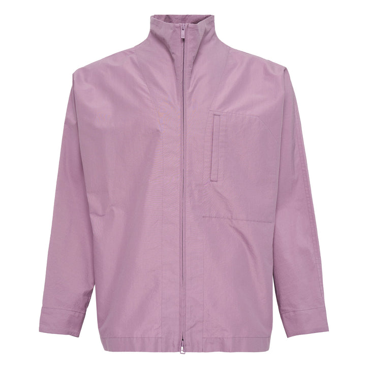 Lavender Zip-Up Shirt