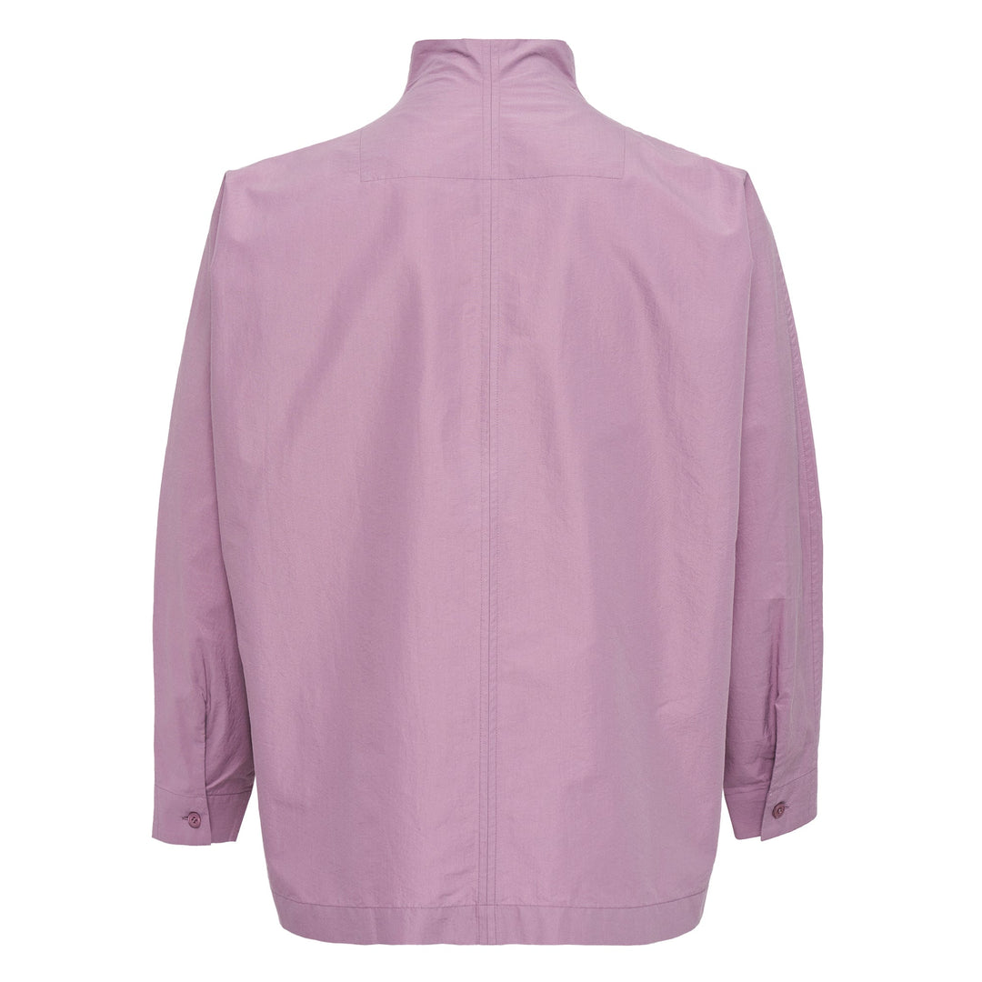 Lavender Zip-Up Shirt