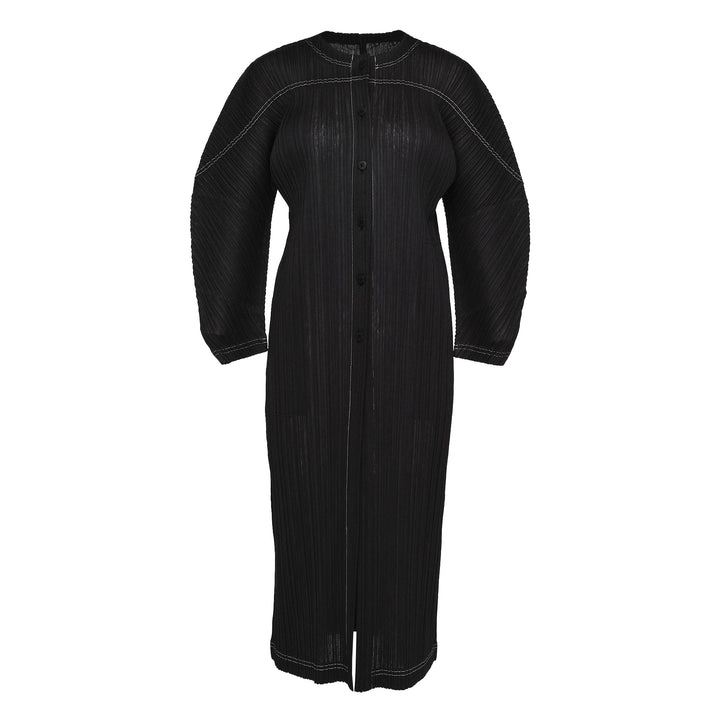 Ramie Pleats Coat