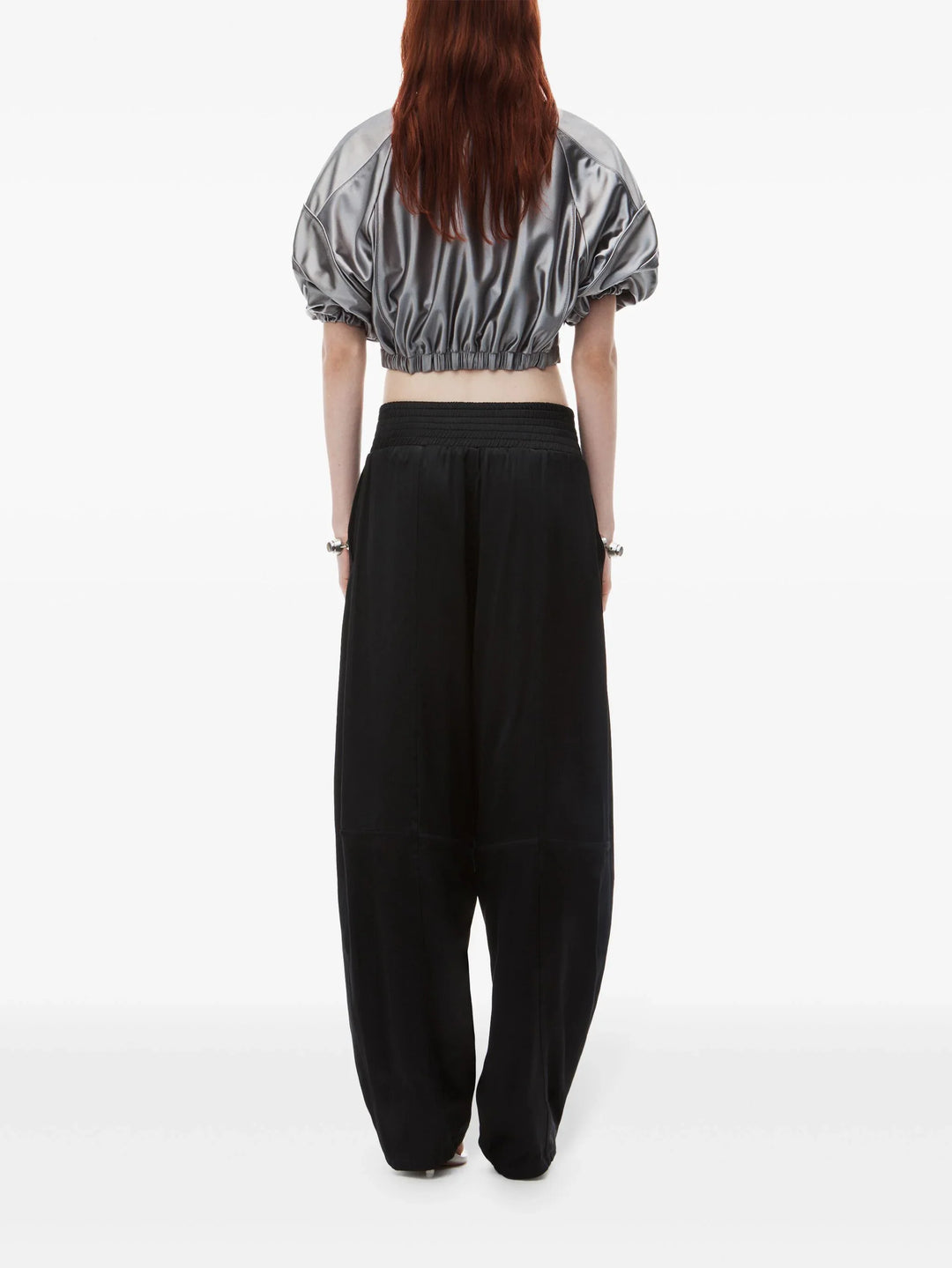 Wide Elastic Balloon Pant