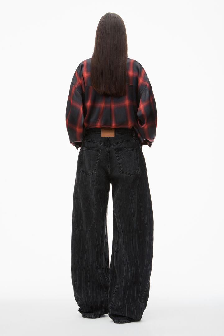 Oversized Rounded Low Rise Jeans