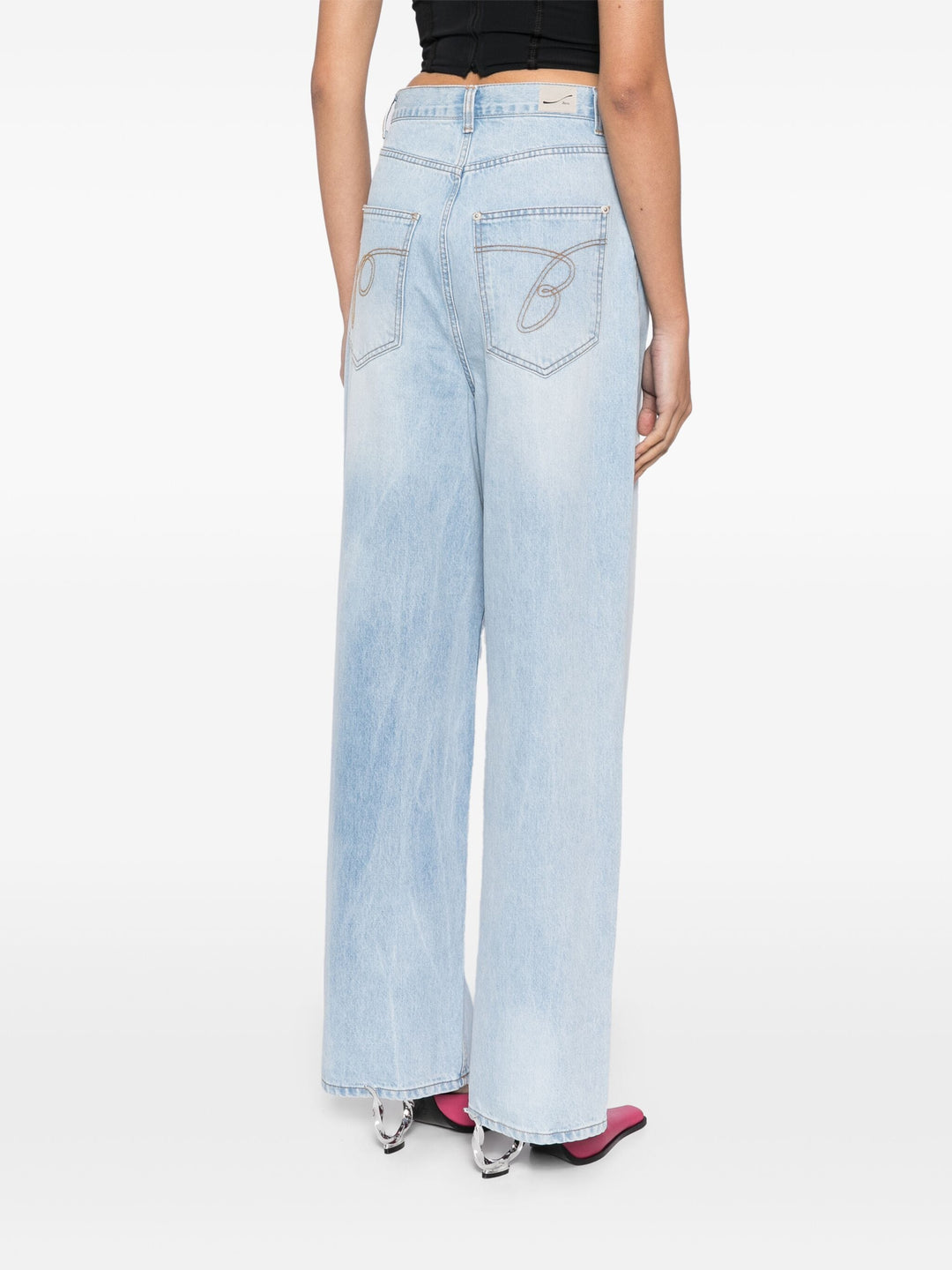 Light Blue Zero Straight Jeans