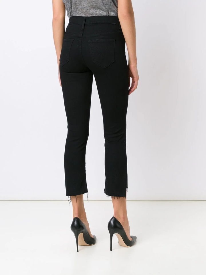 The Insider Crop Step Fray Jeans