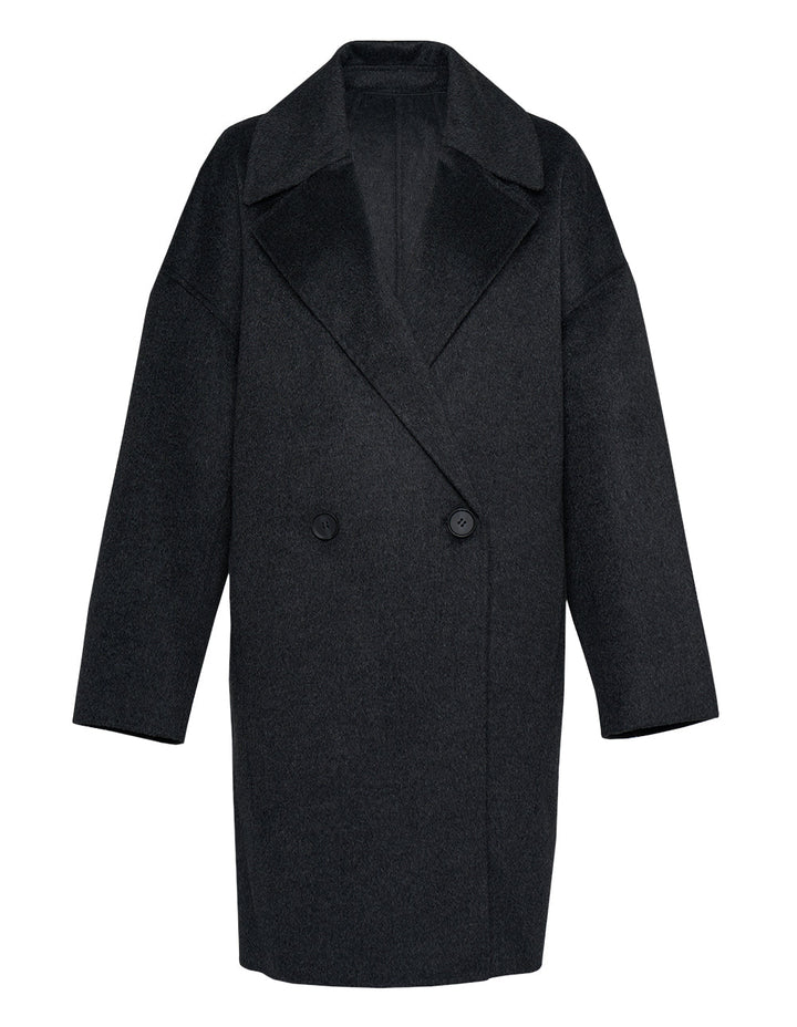 Double Face Cashmere Hand-Stitching Coat