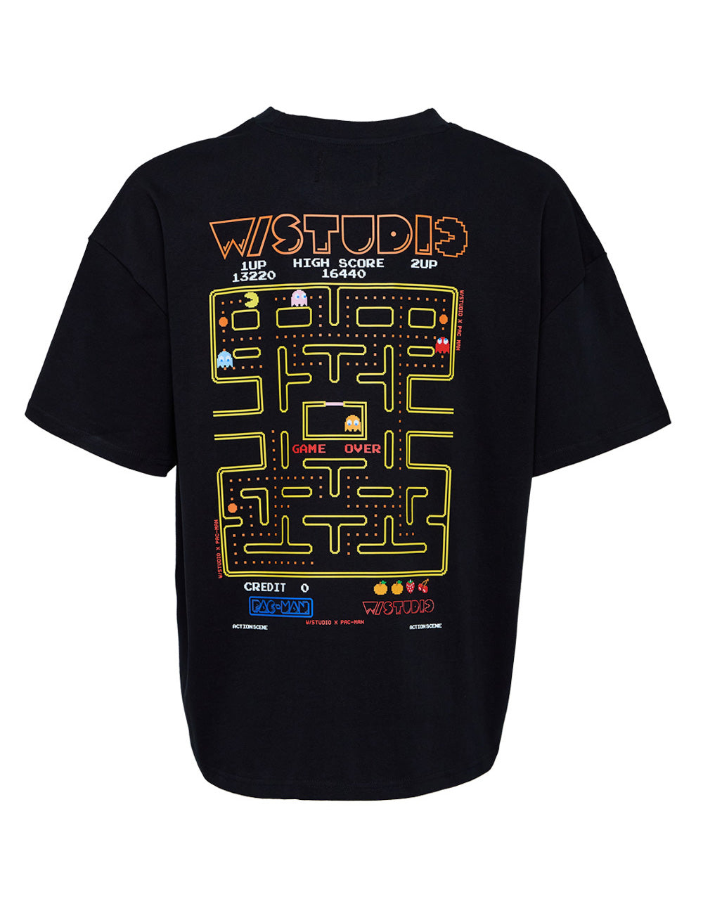 Heavy T-Shirt Pac Man Labyrinth