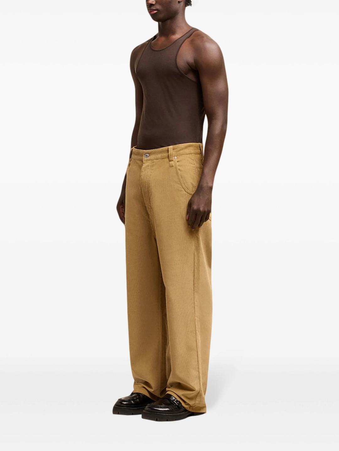 Baggy Fit Trousers Corduroy