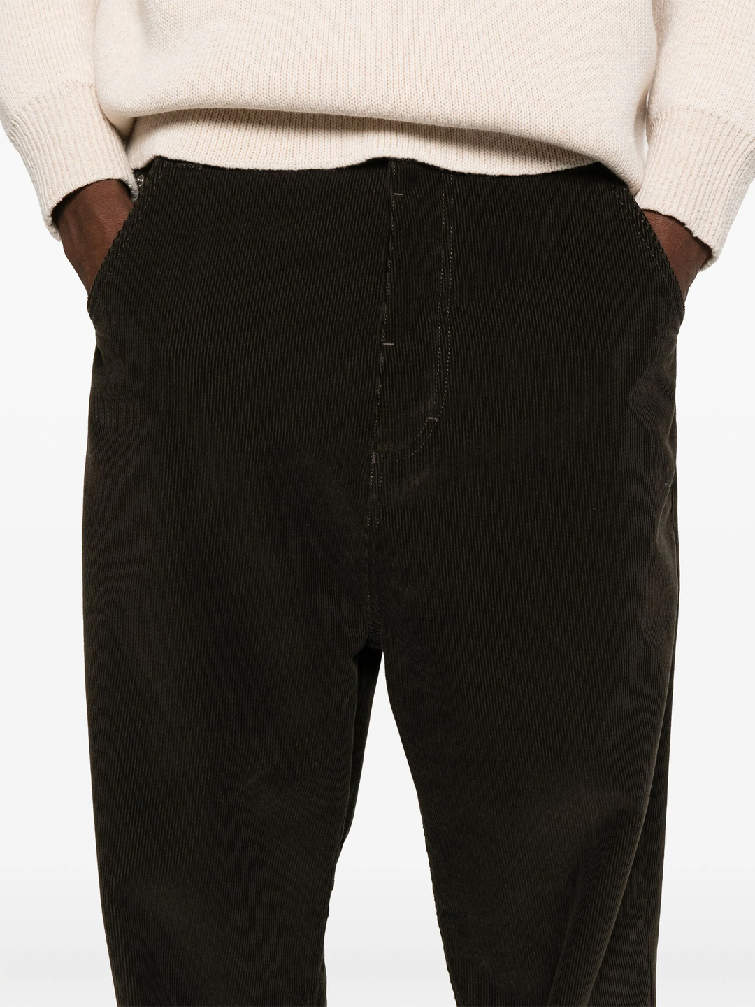 Baggy Fit Trousers Corduroy