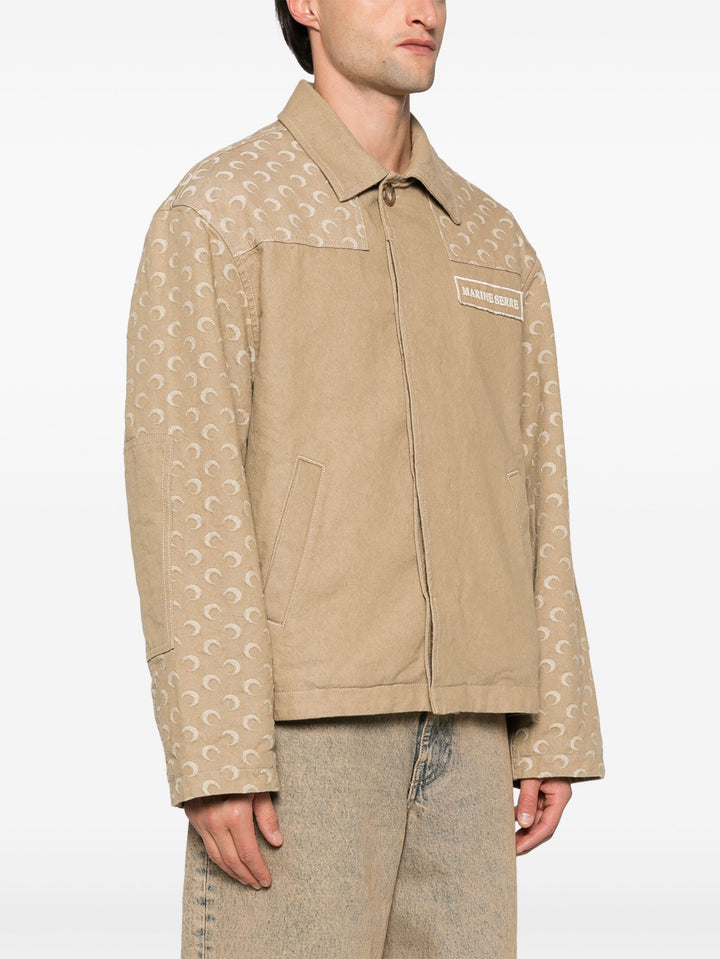 Moon Jacquard Twill Workwear Jacket