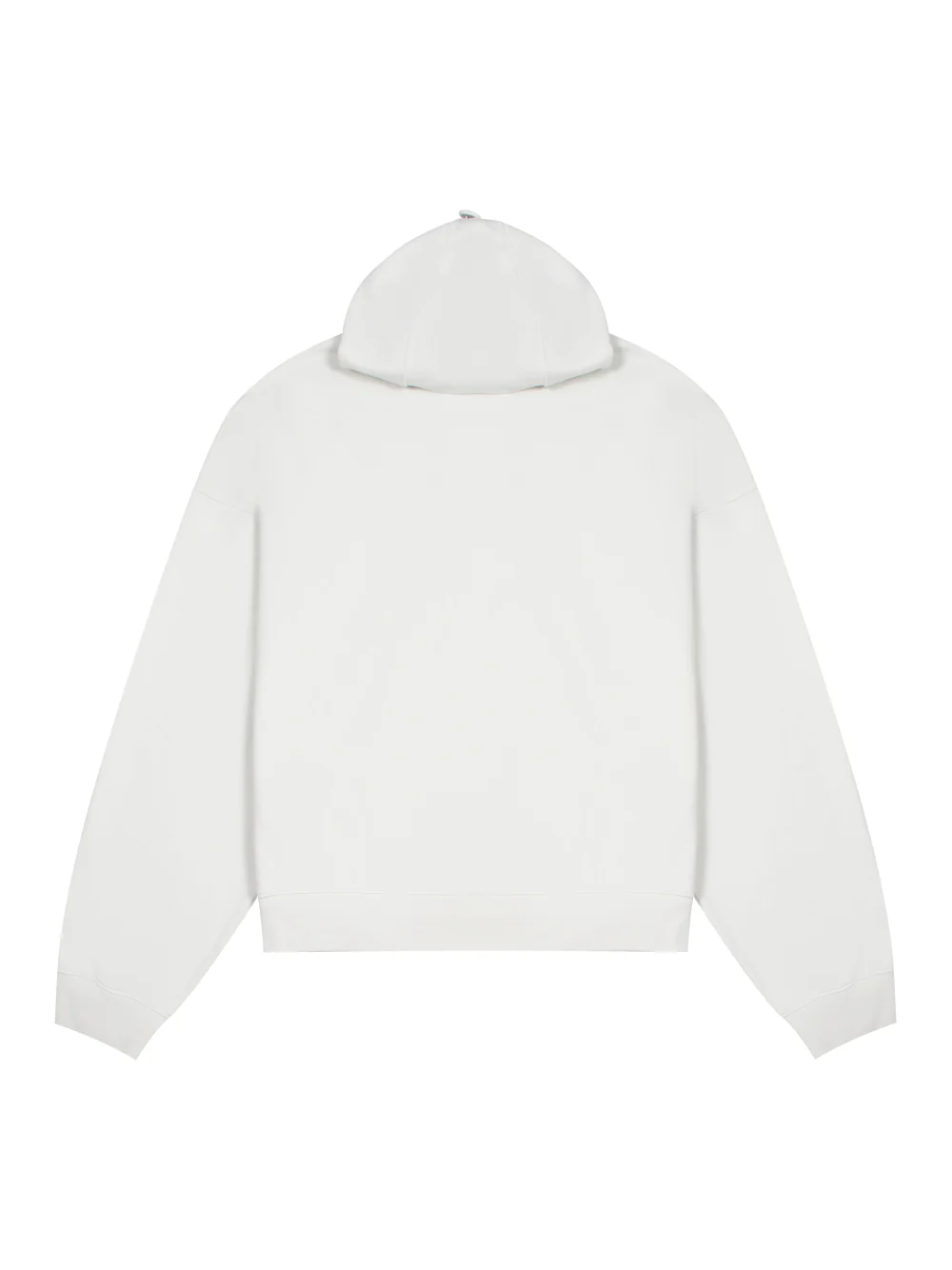 White Cap Zip-Up Hoodie