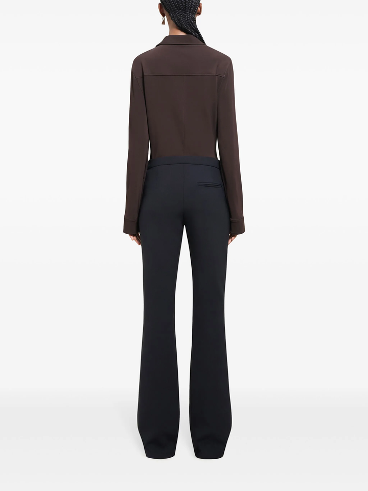 Oblique Crepe Jersey Shirt