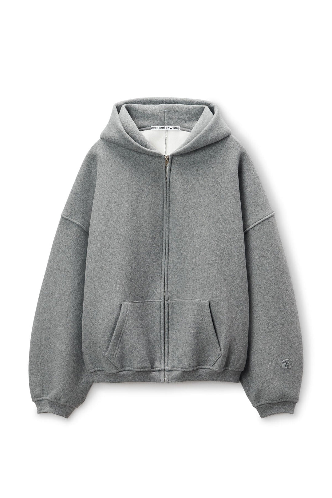 Zip Up Hoodie With Matte Star