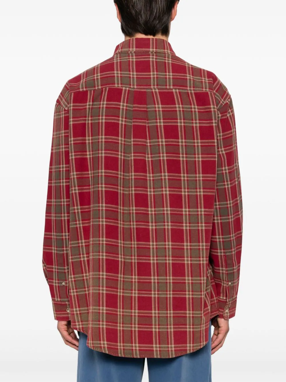 Unisex Plaid Woven Shirt