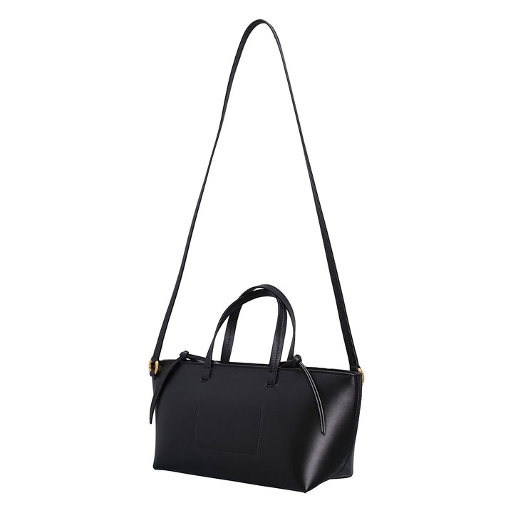 Bateau Small Smooth Plain Calf Shoulder Bag